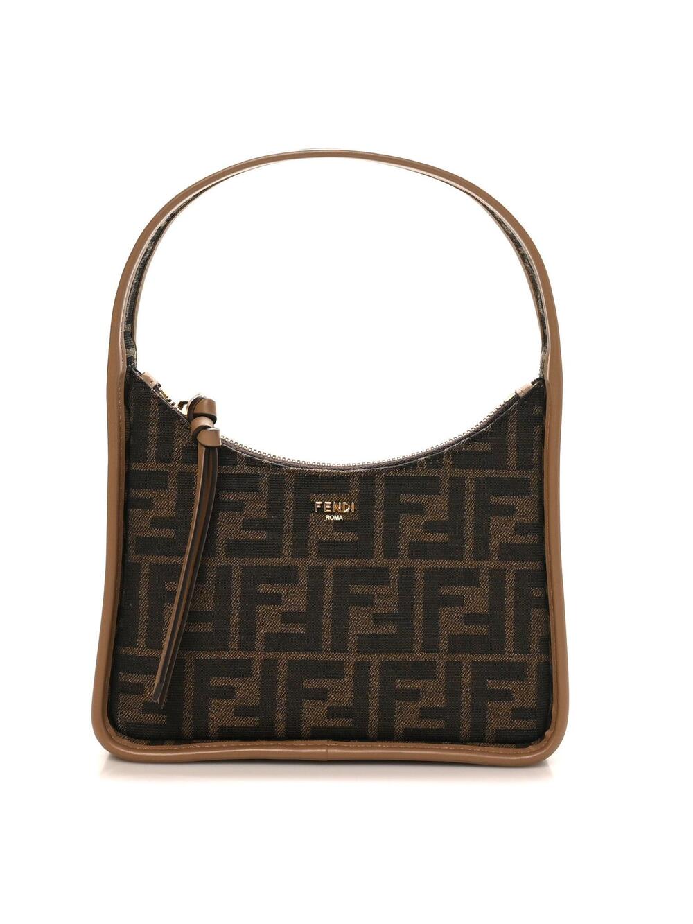 Fendi Fabric Jacquard Vitello Grace Ff #359240F12B